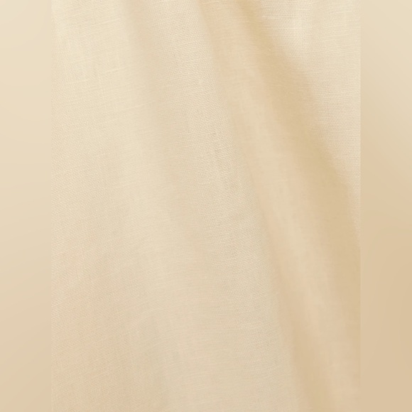 Reformation Viola Linen Top in Sugar. Brand new without tags, never worn. - Picture 5 of 12